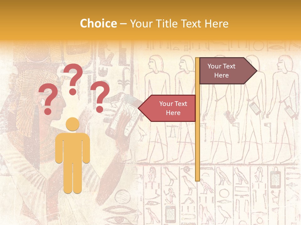 Digital Telephone Pharaoh PowerPoint Template