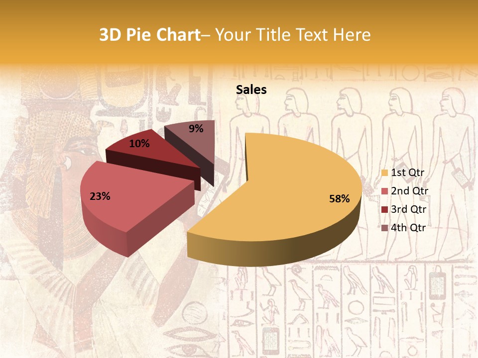Digital Telephone Pharaoh PowerPoint Template