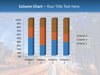 Highway City Trail PowerPoint Template