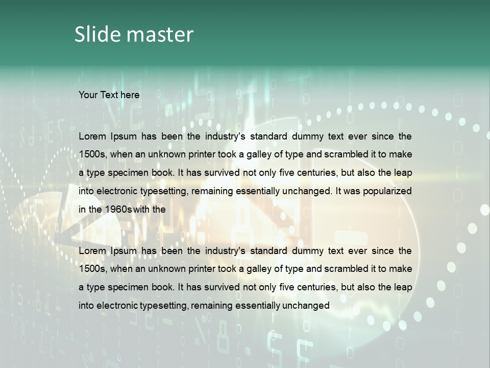 Digital Forecast Benefit PowerPoint Template