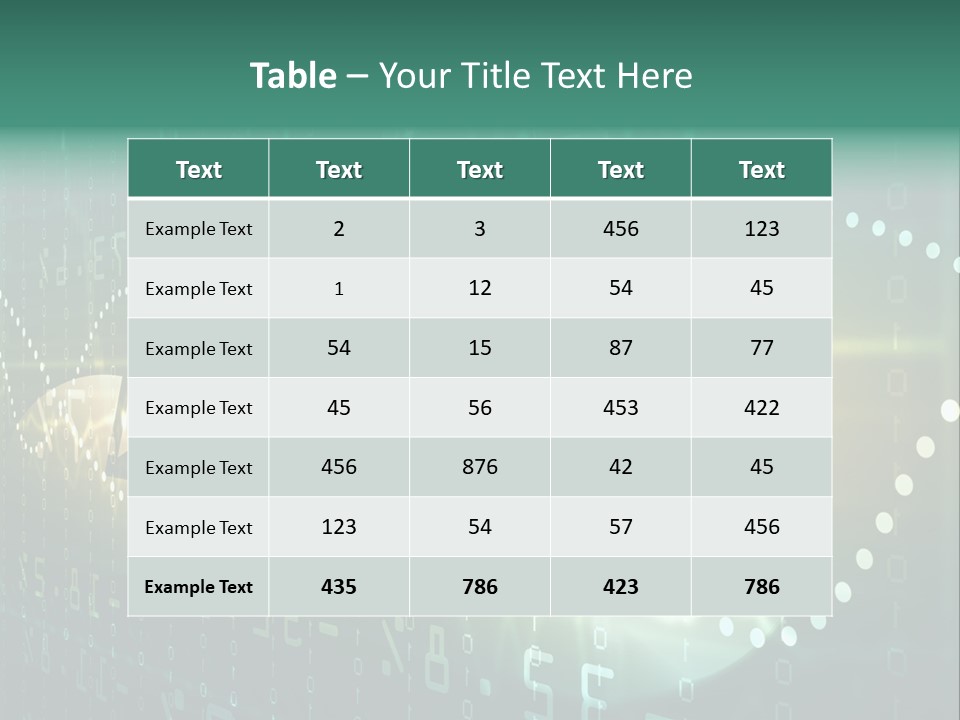 Digital Forecast Benefit PowerPoint Template