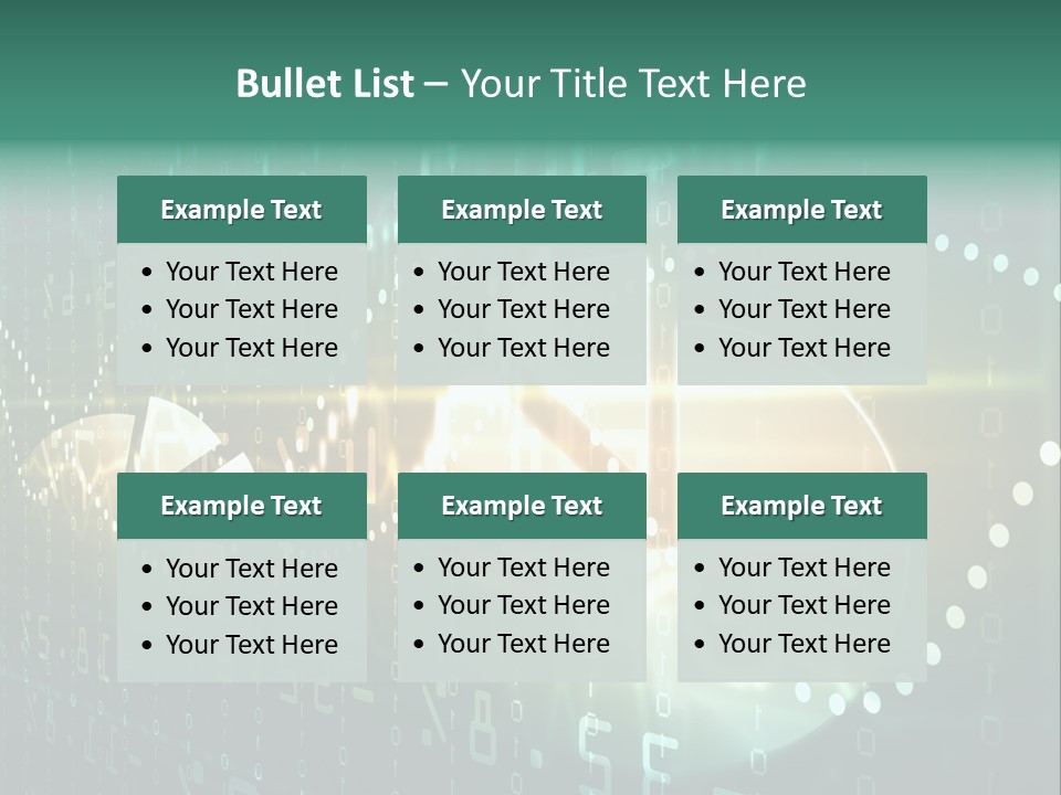 Digital Forecast Benefit PowerPoint Template