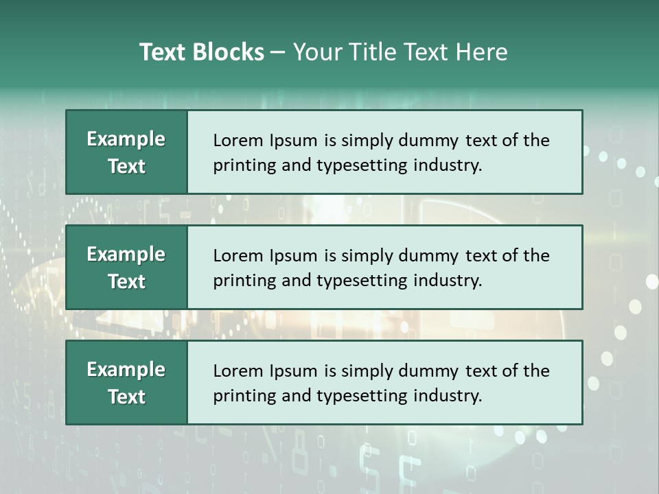Digital Forecast Benefit PowerPoint Template