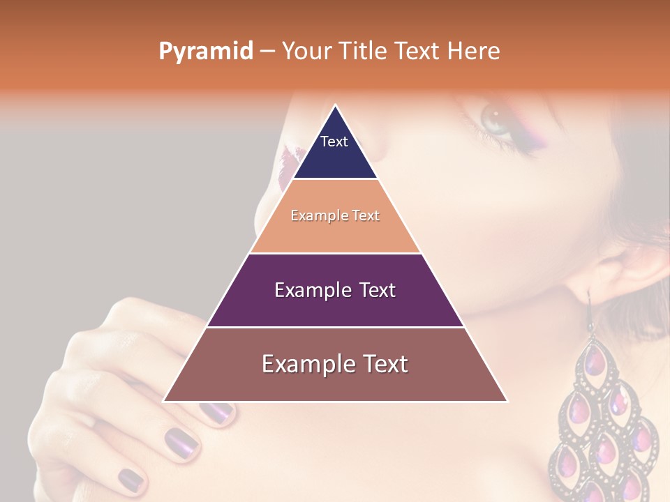 Make Up Female Cute PowerPoint Template