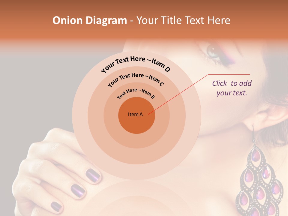 Make Up Female Cute PowerPoint Template