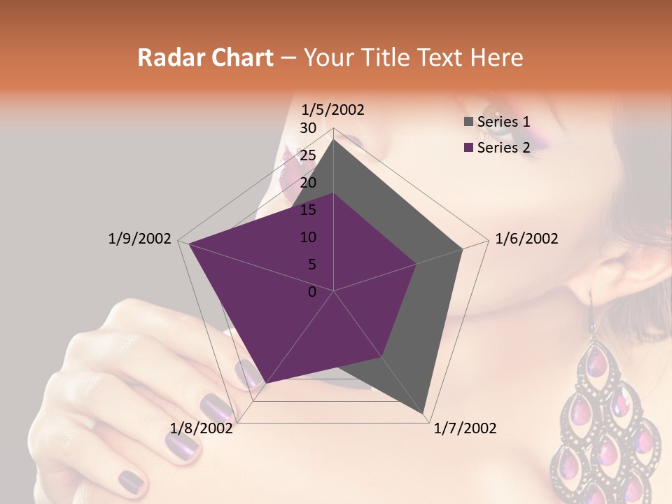 Make Up Female Cute PowerPoint Template