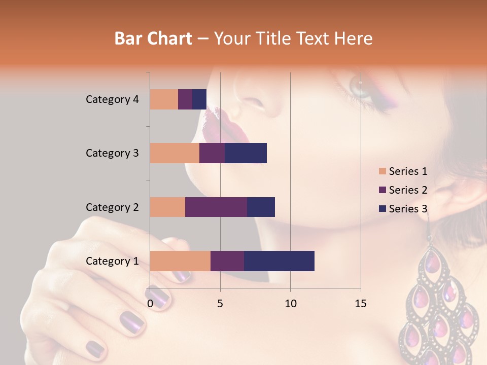 Make Up Female Cute PowerPoint Template