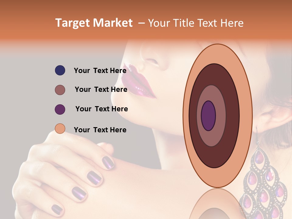 Make Up Female Cute PowerPoint Template