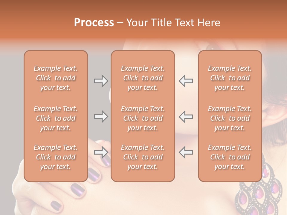 Make Up Female Cute PowerPoint Template