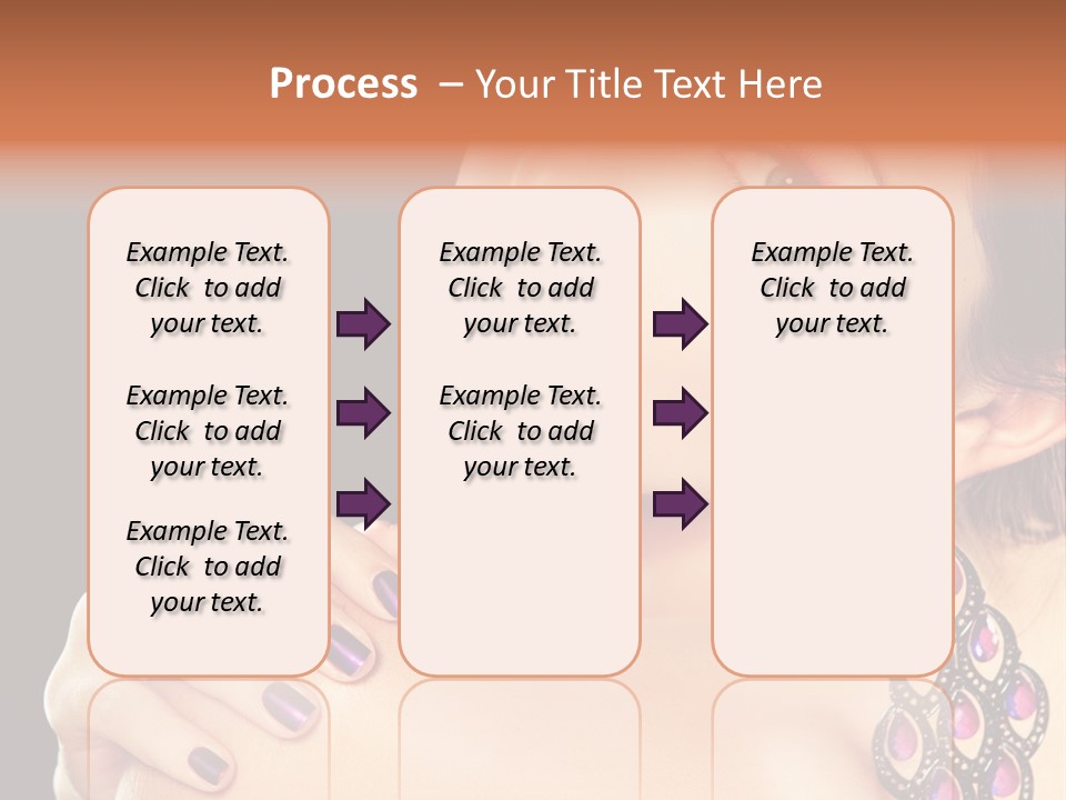 Make Up Female Cute PowerPoint Template