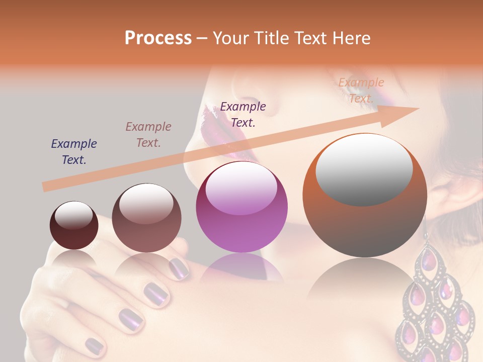 Make Up Female Cute PowerPoint Template