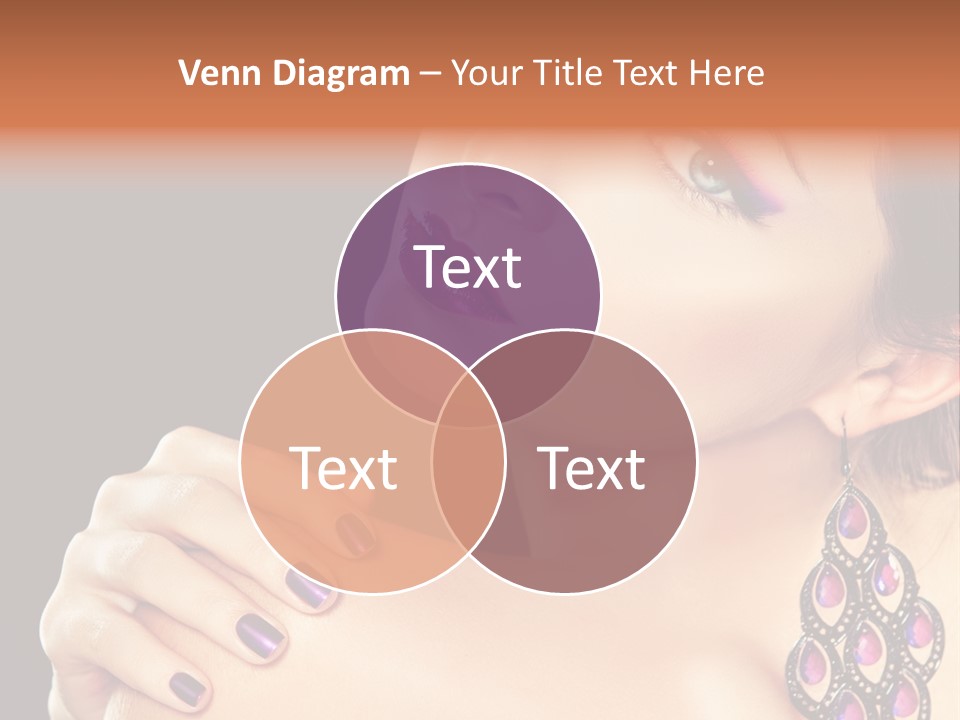 Make Up Female Cute PowerPoint Template