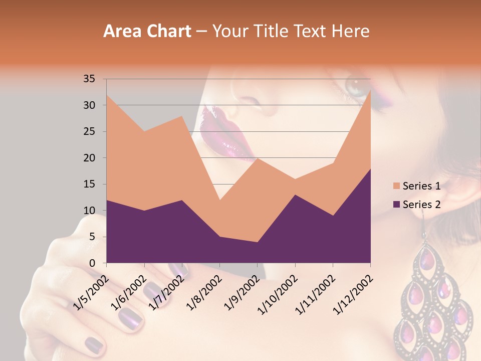 Make Up Female Cute PowerPoint Template