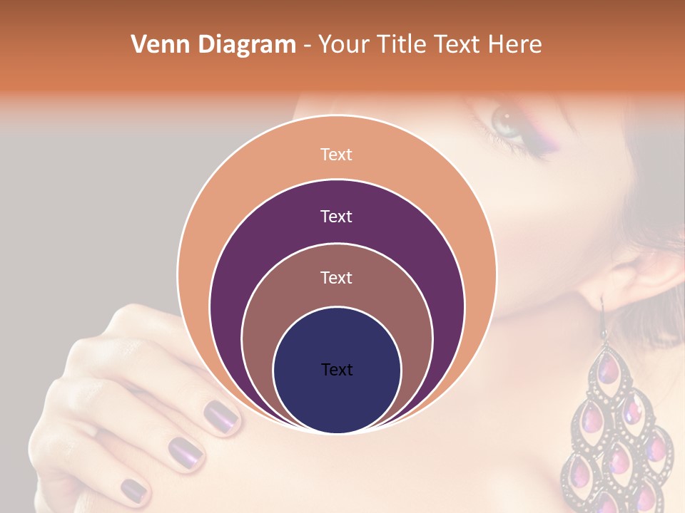 Make Up Female Cute PowerPoint Template