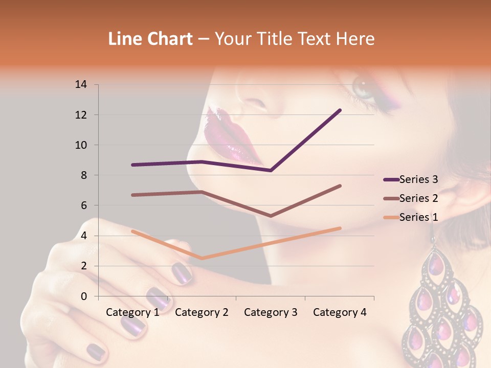 Make Up Female Cute PowerPoint Template