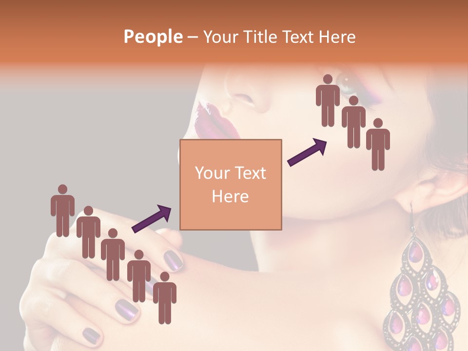 Make Up Female Cute PowerPoint Template