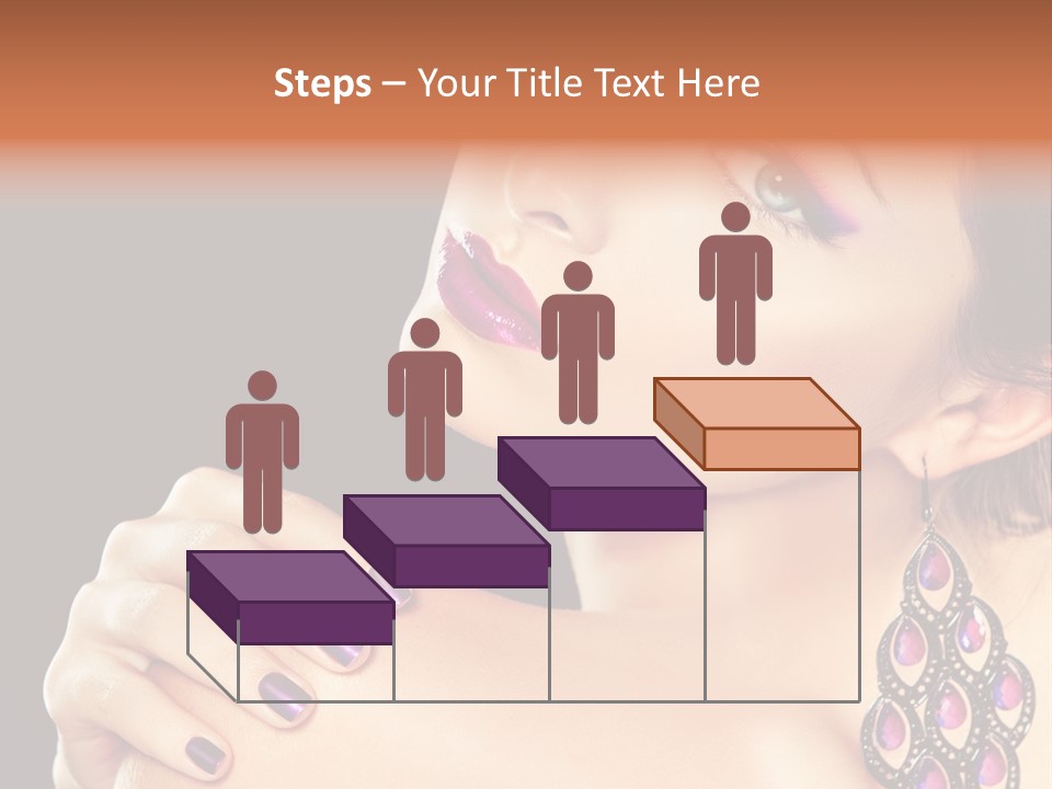 Make Up Female Cute PowerPoint Template