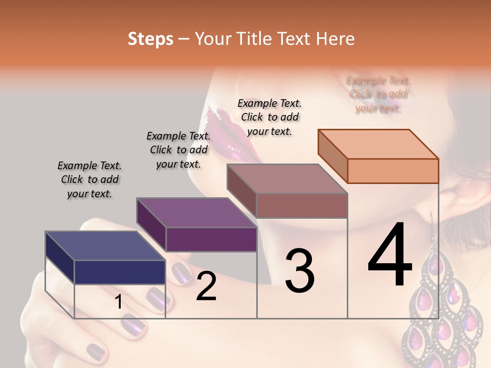 Make Up Female Cute PowerPoint Template