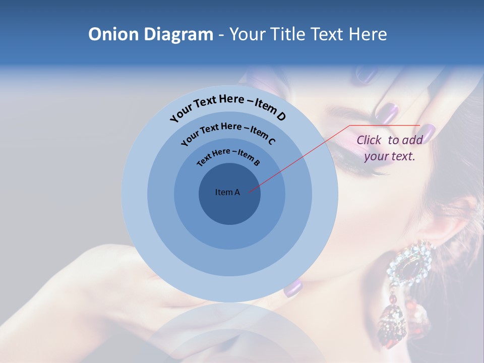 Lip Eyelash Colour PowerPoint Template