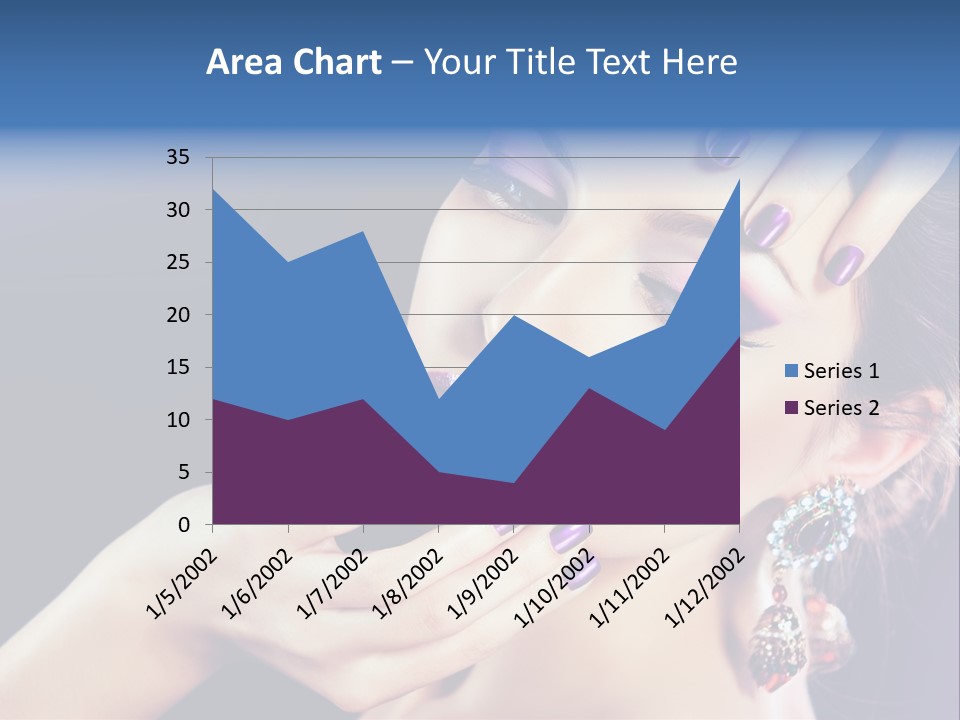 Lip Eyelash Colour PowerPoint Template
