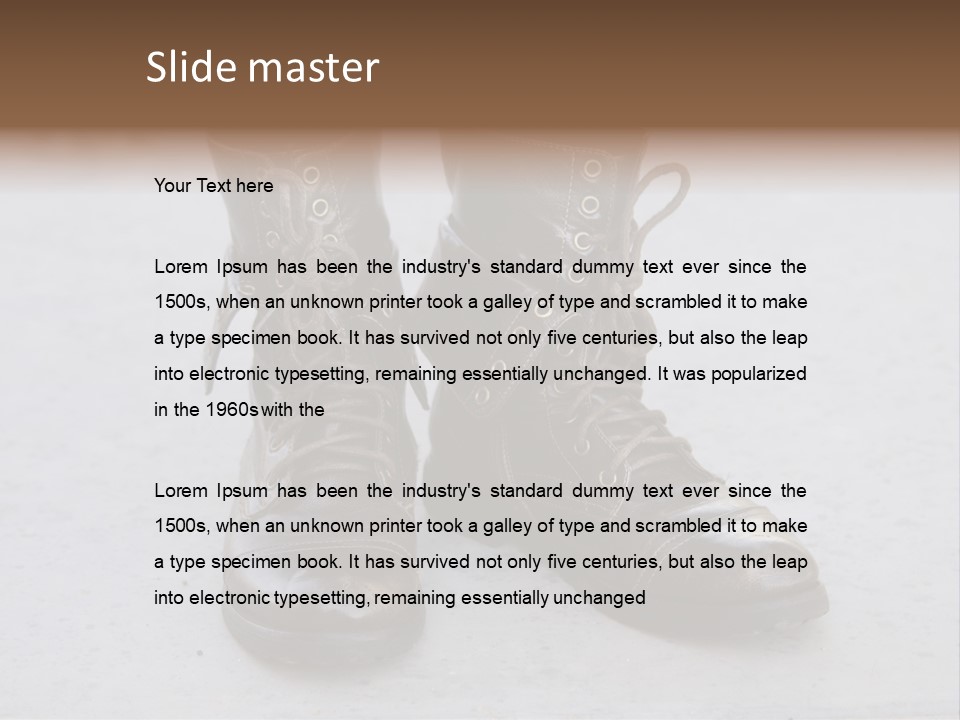 Urban Walk Detail PowerPoint Template