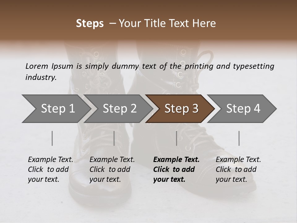 Urban Walk Detail PowerPoint Template