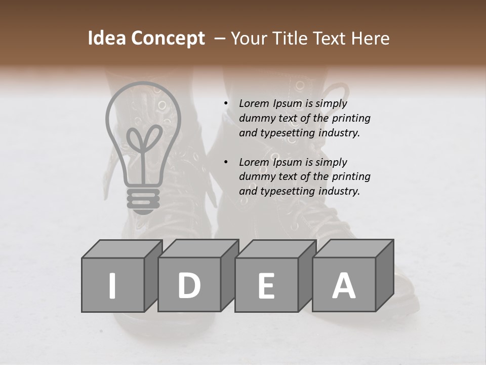 Urban Walk Detail PowerPoint Template