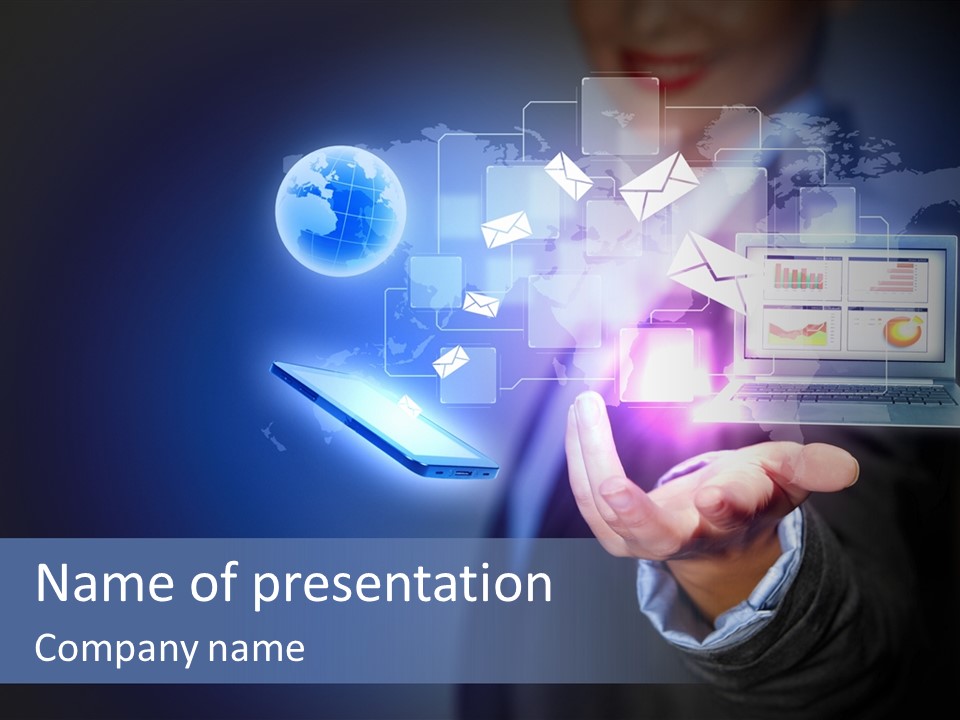 Culture Black Mail PowerPoint Template