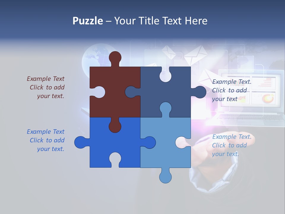 Culture Black Mail PowerPoint Template