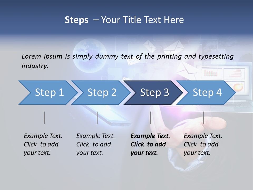 Culture Black Mail PowerPoint Template