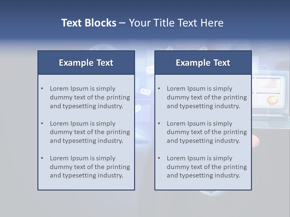 Culture Black Mail PowerPoint Template