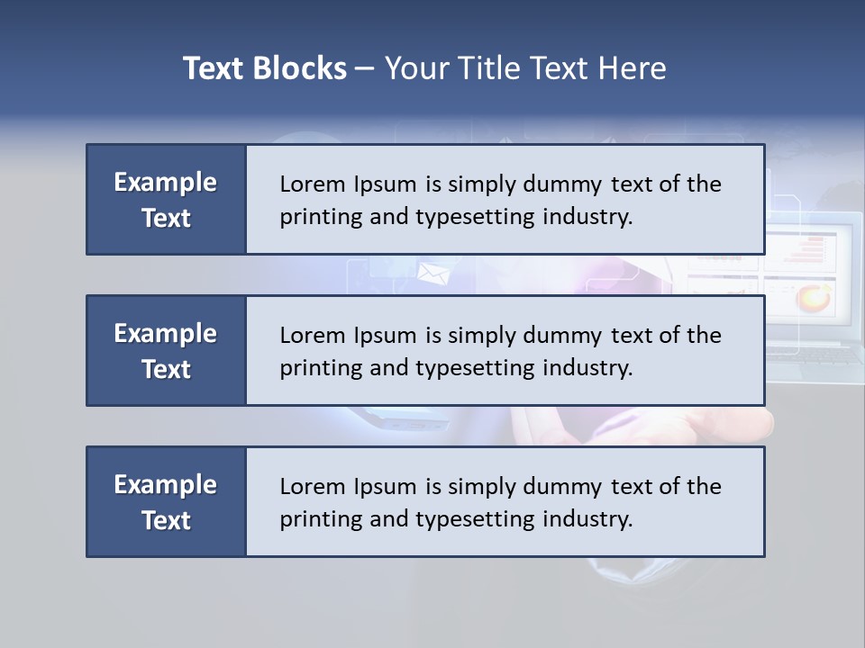 Culture Black Mail PowerPoint Template