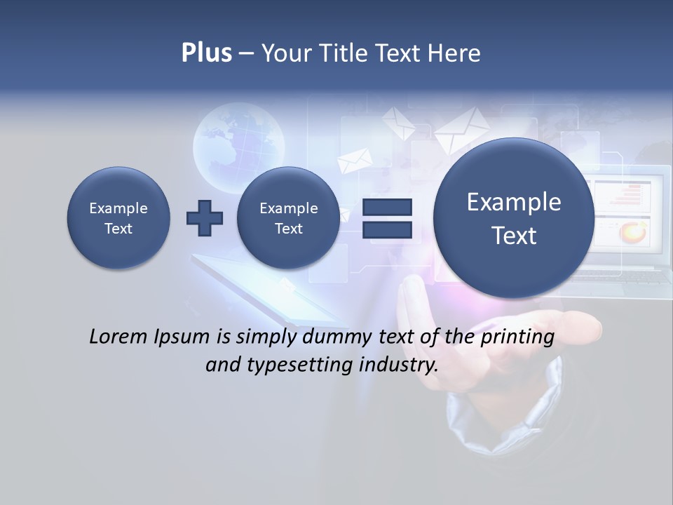 Culture Black Mail PowerPoint Template
