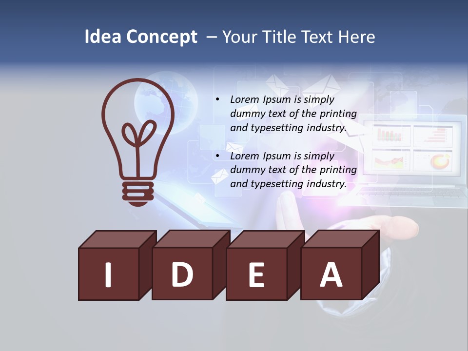 Culture Black Mail PowerPoint Template