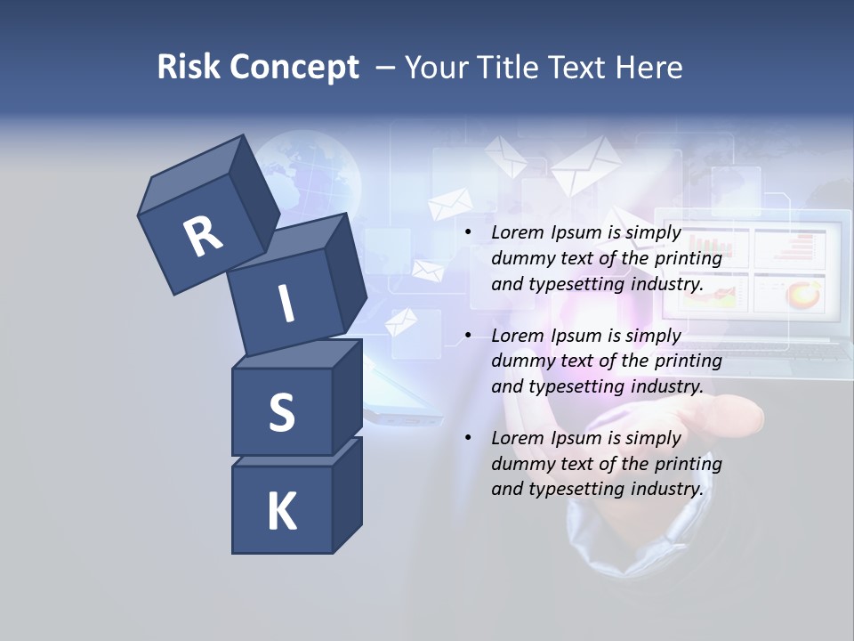 Culture Black Mail PowerPoint Template