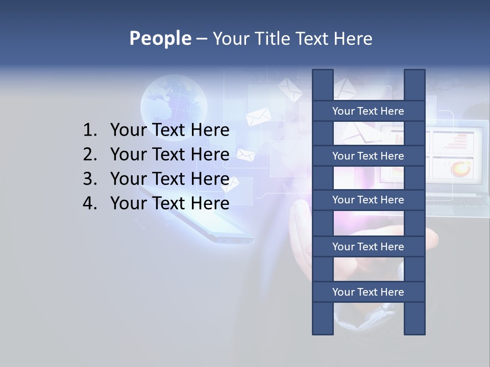Culture Black Mail PowerPoint Template