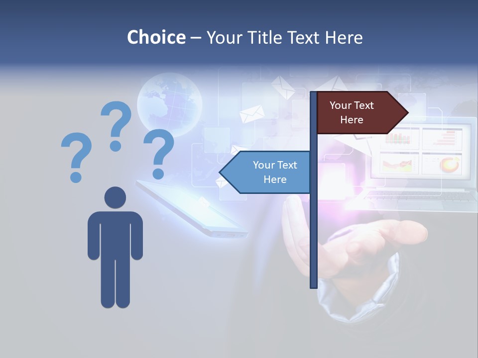 Culture Black Mail PowerPoint Template