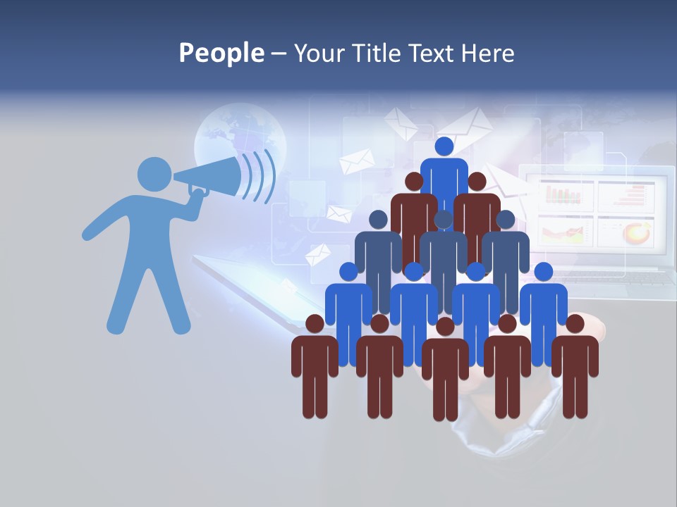 Culture Black Mail PowerPoint Template