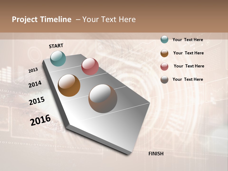 Collage Internet Graphic PowerPoint Template