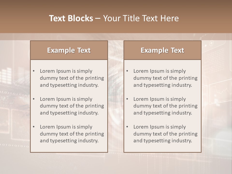 Collage Internet Graphic PowerPoint Template