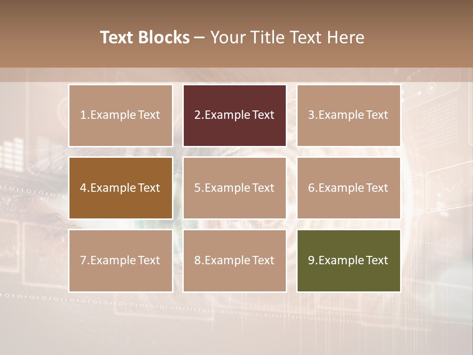 Collage Internet Graphic PowerPoint Template
