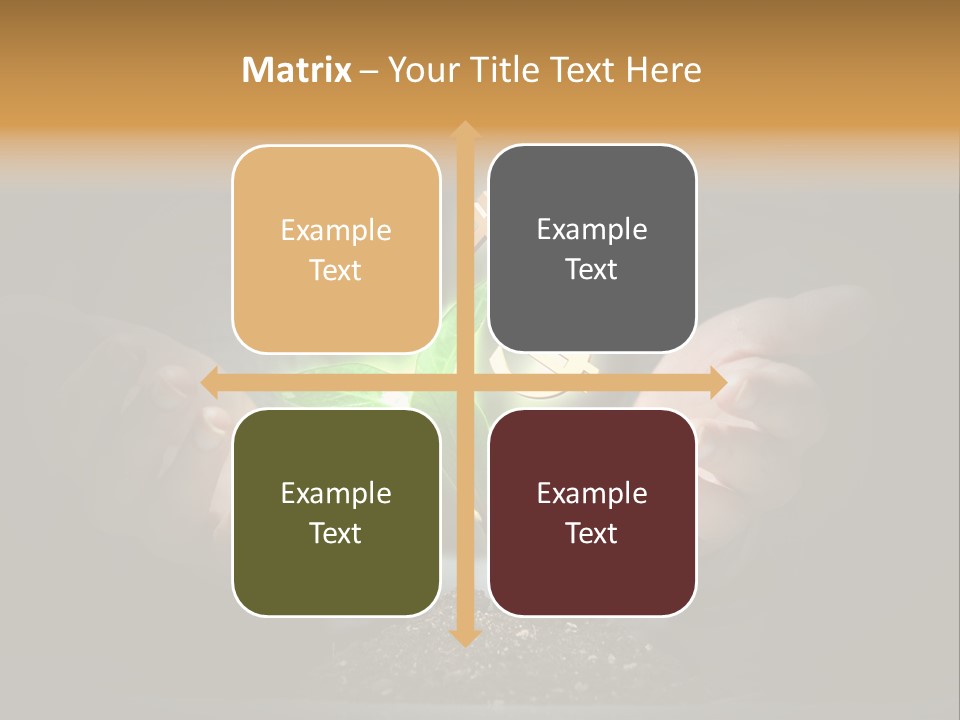 Money Currency Metaphor PowerPoint Template