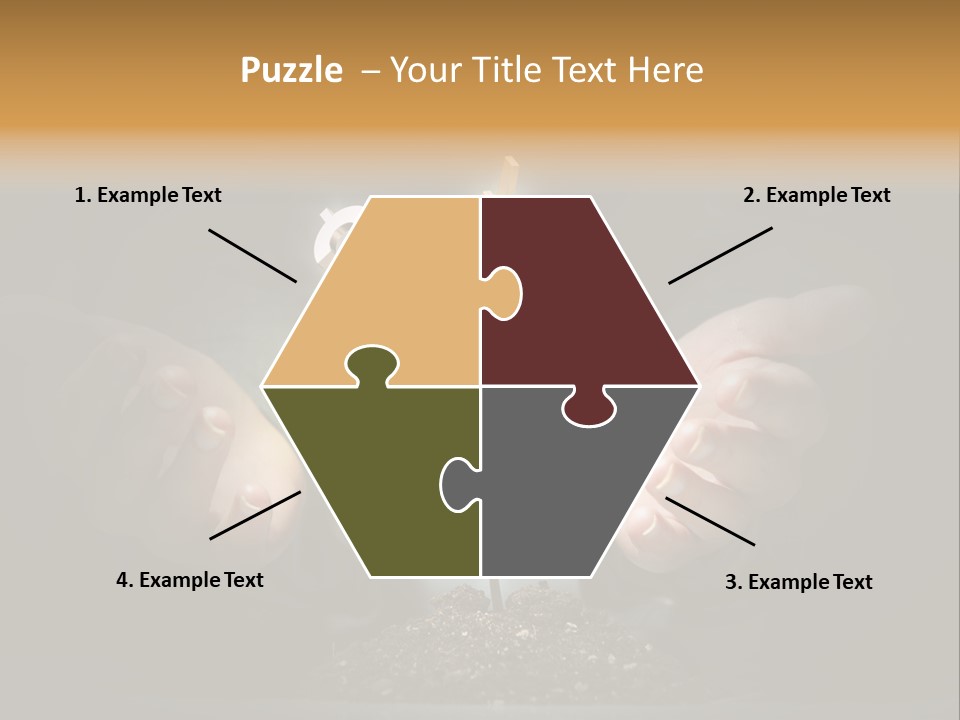 Money Currency Metaphor PowerPoint Template