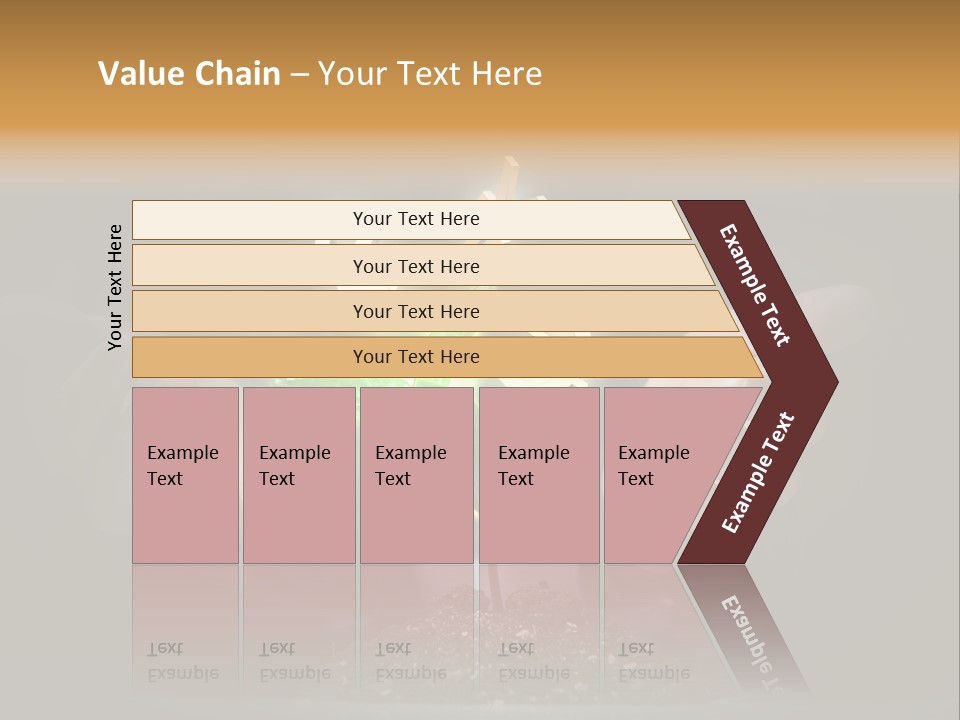 Money Currency Metaphor PowerPoint Template