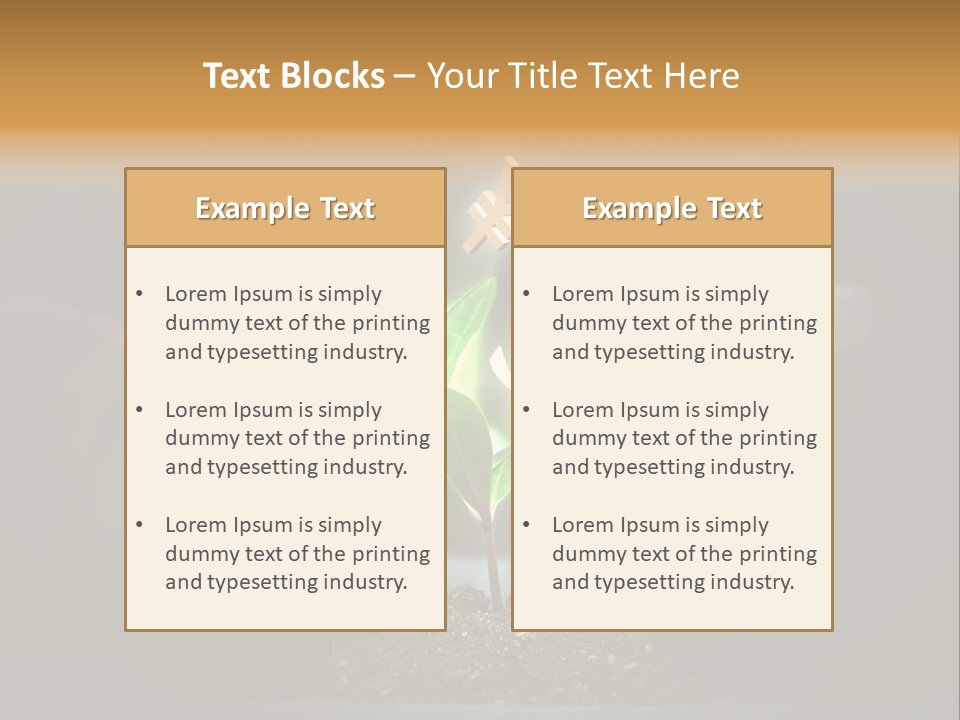 Money Currency Metaphor PowerPoint Template