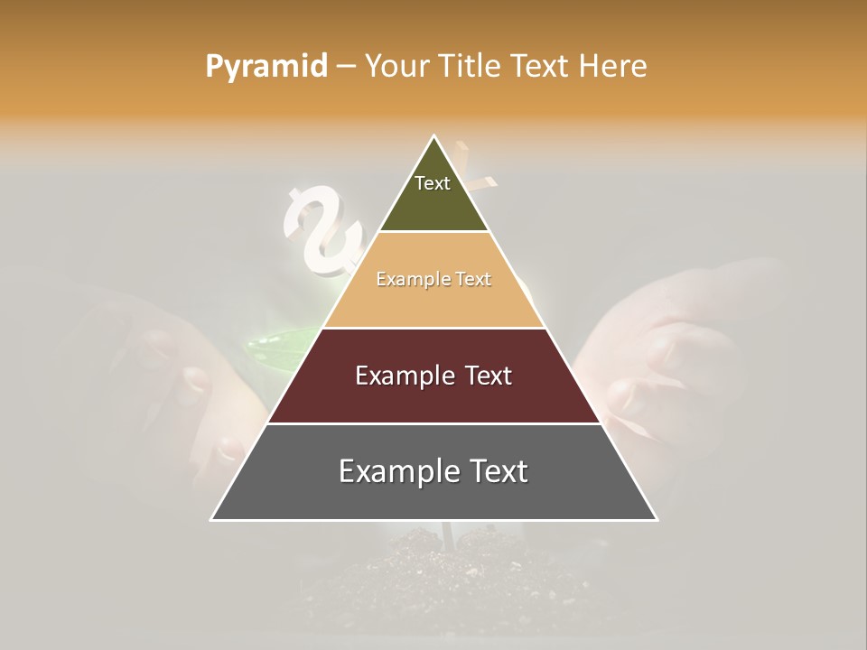 Money Currency Metaphor PowerPoint Template