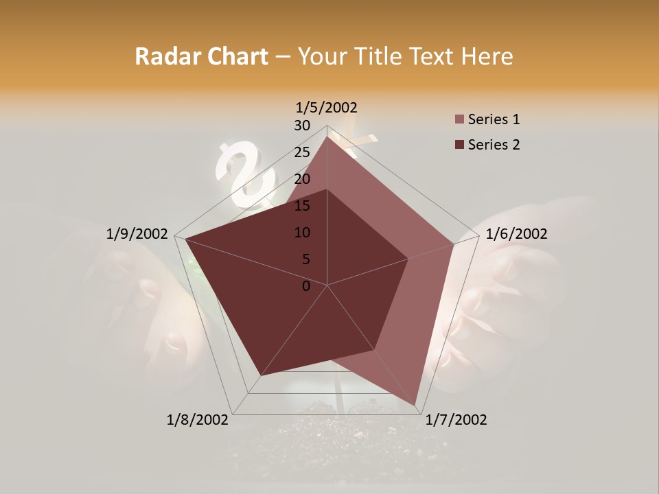 Money Currency Metaphor PowerPoint Template