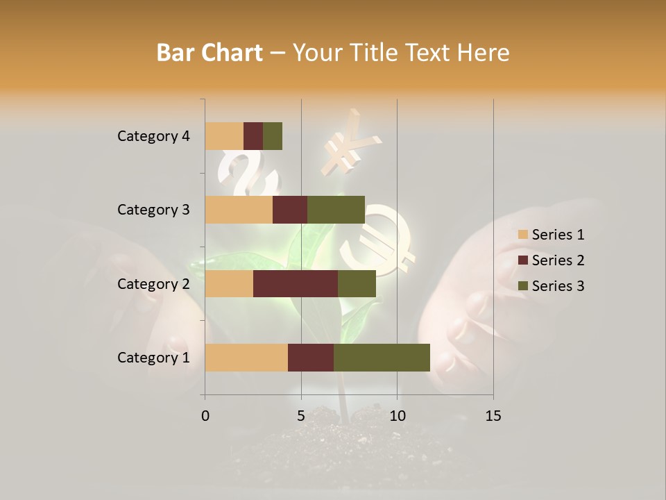 Money Currency Metaphor PowerPoint Template