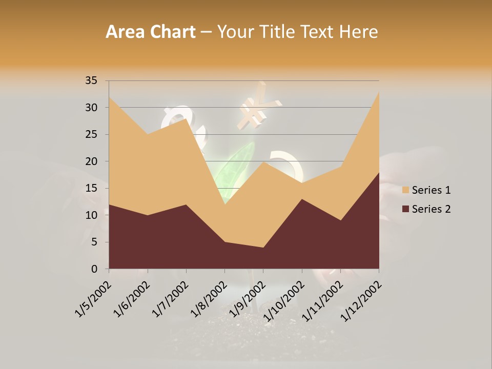Money Currency Metaphor PowerPoint Template