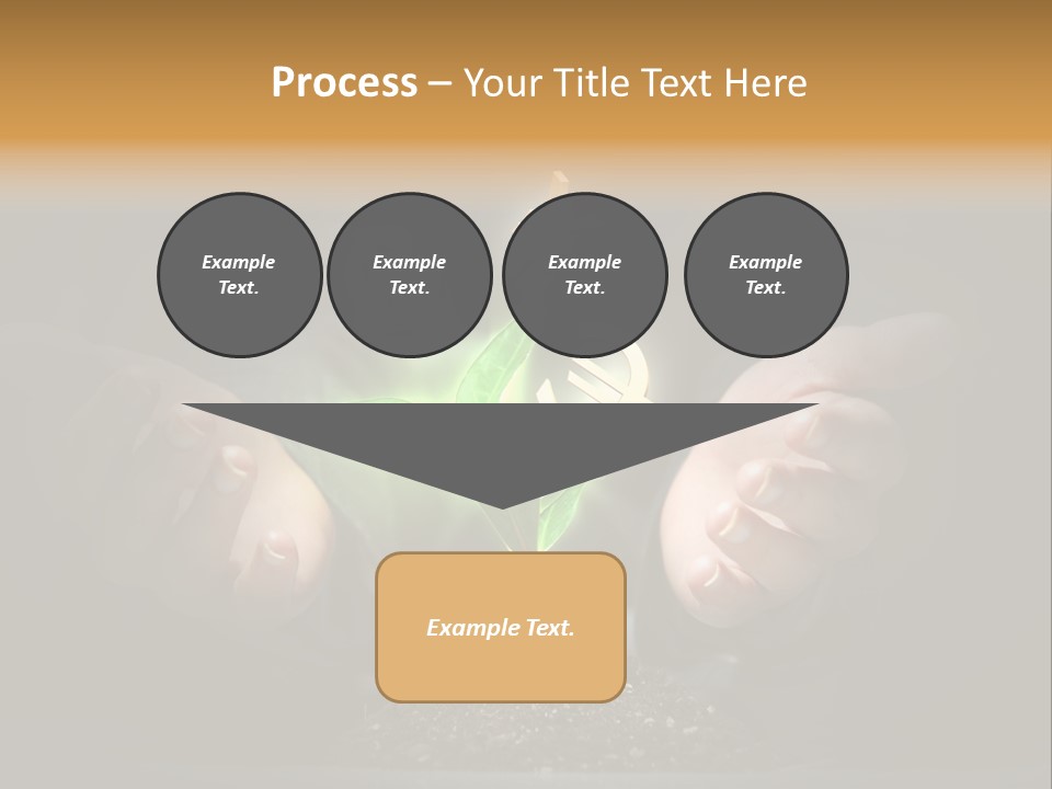 Money Currency Metaphor PowerPoint Template